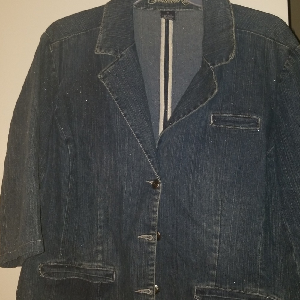 Glittery 3x Jean Jacket